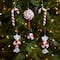 6ct. 7&#x22; Shatterproof Christmas Candy Ornaments